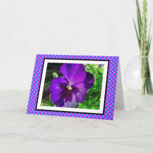 Tarjeta Pansy Pop