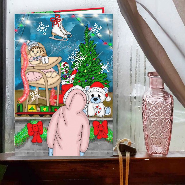 Tarjeta Pantalla de la ventana Navidades nostálgicos dibuj (Subido por el creador)