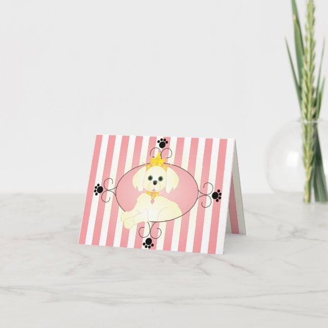 Tarjeta Pantalones de lujo de encaje (Anverso)