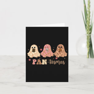 Tarjeta Pantasmas Ghost Conchas Halloween Mexicano