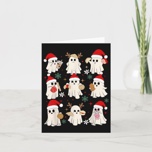 Tarjeta Pantasmas Ghost Santa Conchas (Anverso)