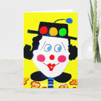 Tarjeta Pantomime Dame