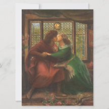 Paolo y Francesca da Rimini (de Rossetti)