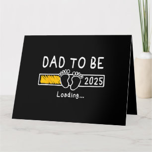 Tarjeta Papá a ser 2025 Papá est 2025 Papá a ser ascendido