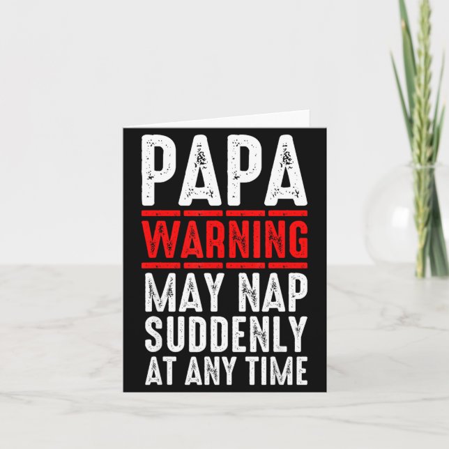 Tarjeta Papa Art For Grandpa From Grandkids Father's Day P (Anverso)