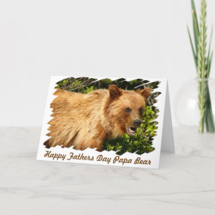 Tarjeta Papa Bear