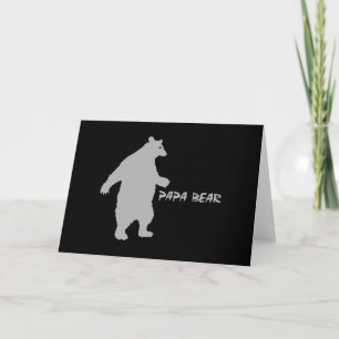 Tarjeta Papa Bear