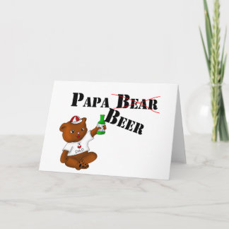 Tarjeta Papa Beer