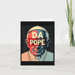 Tarjeta Papa Bobby Chicago – Humor Católico Divertido del