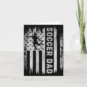 Tarjeta Papa de fútbol bandera americana Usa en Ck padre f