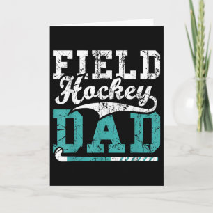 Tarjeta Papá de Hockey sobre Césped - Jugador de Hockey so