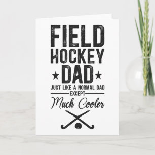 Tarjeta Papá de Hockey sobre Césped Papá de Hockey sobre C