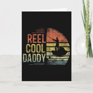 Tarjeta Papa de pesca genial para el Día del Padre Abuelo
