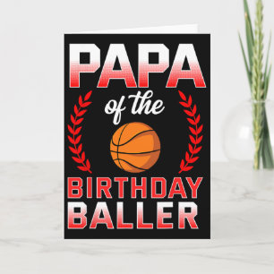 Tarjeta Papá Del Niño De Cumpleaños Bysketbyll Bday Celebr