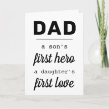 Papá El Primer Héroe De Un Hijo Tipografía Del Día