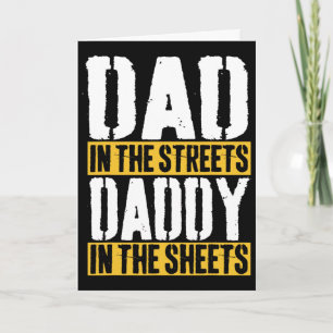 Tarjeta Papá En Las Calles Papito En Las Hojas Día Del Pad