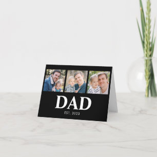 Tarjeta Papá Establecido Año 3 Imagen Día del Padre