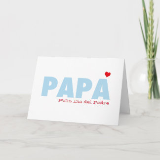 Tarjeta Papá Feliz Dia del Padre