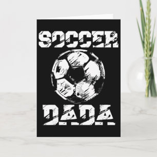 Tarjeta Papá Fútbol Dada Angustiado Ll Jugador de Fútbol D