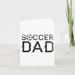 Tarjeta Papá futbolista jugador papá padre 1
