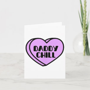 Tarjeta Papá Genial Frase de Meme Divertido San Valentín C