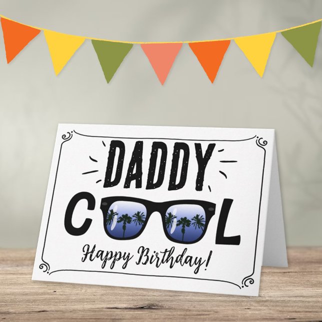 Tarjeta Papá Guay Gafas de sol de moda Feliz cumpleaños (Subido por el creador)
