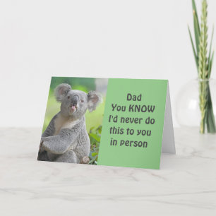 TARJETA **PAPÁ** HUMOR DE TU HIJO **CUMPLEAÑOS**