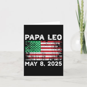 Tarjeta Papa Leo