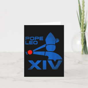 Tarjeta Papa León Xiv Da Papa Papa León 14 Béisbol