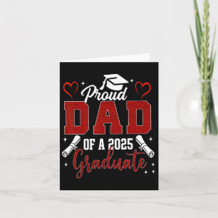 Tarjeta Papá Mayor 2025 Graduado Orgulloso Padre De Una Gr
