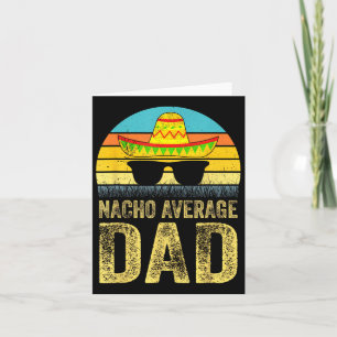 Tarjeta Papá Mexicano Nacho Papa Del Cinco De Mayo Día Del