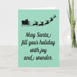 Tarjeta Papá Noel