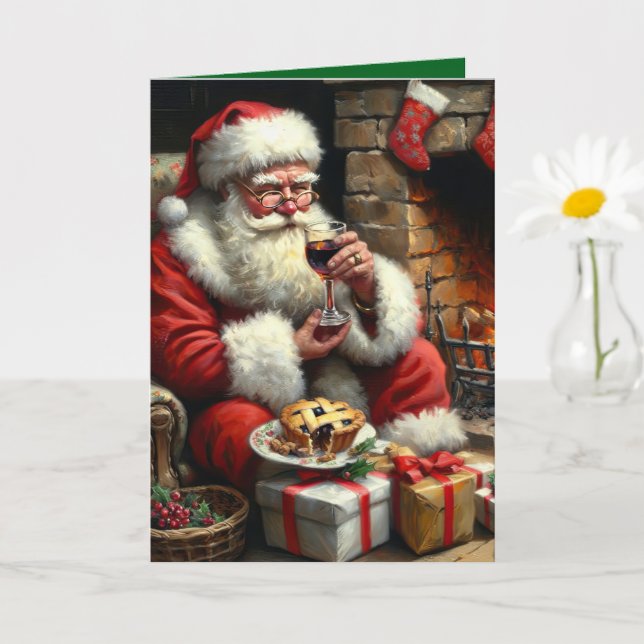 Tarjeta Papá Noel 1 (Planta pequeña)