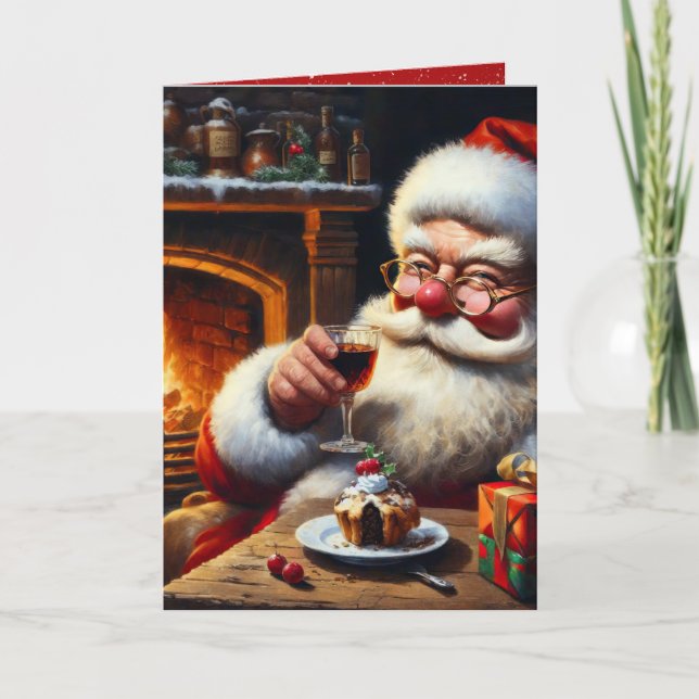 Tarjeta Papá Noel 3 (Anverso)