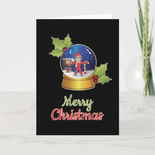 Tarjeta Papá Noel Geek Navidad Divertida Idea de Regalo Ge