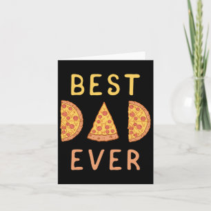 Tarjeta Papá Nunca Pizza Lover Padres Día Papa Padres