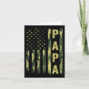 Tarjeta Papa Orgulloso Divertido Día del Padre Papá Améric