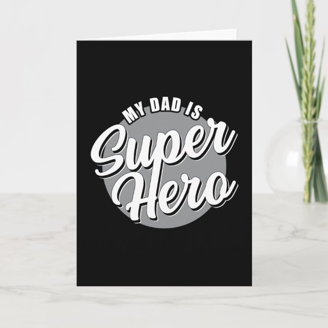 Tarjeta Papá Papá Papá Papá Papá Noel Mejor regalo para pa (Anverso)