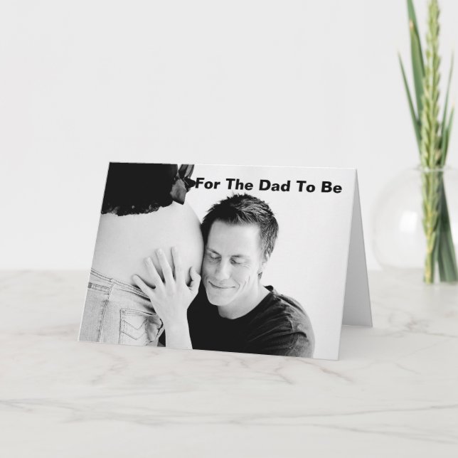 TARJETA PAPÁ PARA SER FELIZ DÍA DEL PADRE (Anverso)