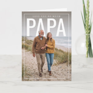 Tarjeta Papa PhotoPop