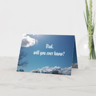 TARJETA PAPÁ, ¿SABRÁS ALGUNA VEZ?