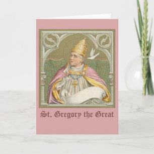 Tarjeta Papa San Gregorio Magno (M 067)