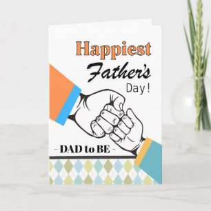 Tarjeta Papá será el primer día del padre