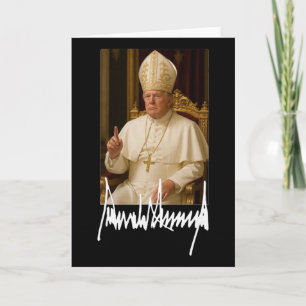 Tarjeta Papa Trump Divertido Presidente Americano Trump Va