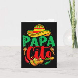 Tarjeta Papacito Mamacita Cinco De Mayo Divertida Pareja C