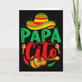 Tarjeta Papacito Mamacita Cinco De Mayo Divertida Pareja C