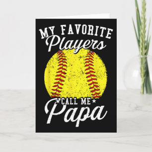 Tarjeta Papás de Softll Mi jugador de Softll favorito me l