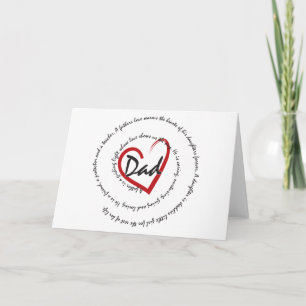 Tarjeta Papás y padres para el Día del Padre