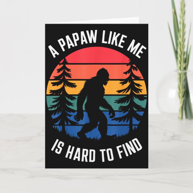 Tarjeta Papaw Design For Grandpa From Grandkids Father's D (Anverso)