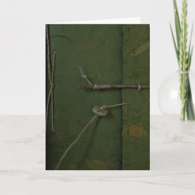 Tarjeta Papel de arroz verde (Anverso)